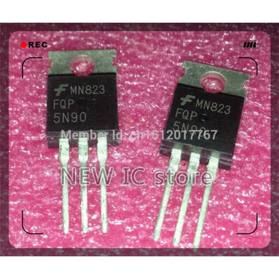 

Free shipping 50PCS 5N90C FQP5N90 TO-220 5A900V TO-220 100 NEW