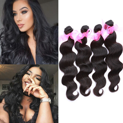 

Dream Like 8A Peruvian Virgin Hair Body Wave 4 Bundles Unprocessed Peruvian Hair