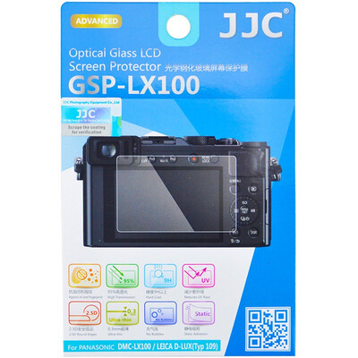 

JJC ГСП-LX100 Panasonic DMC-LX100 Leica D-LUX Typ 109 высокой четкости фотопленка устойчивый к царапинам закаленное стекло пленка экрана электростатической адсорбции фильм фильм Джеймс Бонд