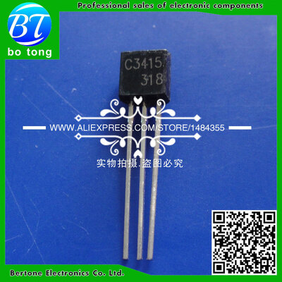 

100PCS/ lot Transistor 2SC3415 C3415 TO92