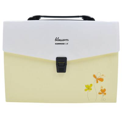 

SUNWOOD A412 grid open series portable organ bag office file package EX4336 yellow
