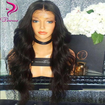 

9A Pre Plucked Full Lace Wigs With Baby Hair Natural Wave Brazilian Virgin Human Hair Wigs For Black Women