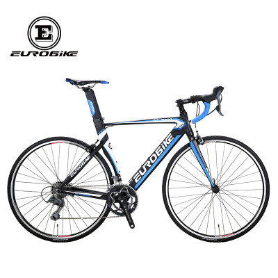 

EUROBIKE 54CM Road Bikes 54CM Aluminum Bicycle 16 Speed 700C Inches Wheel Road Bike