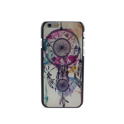 

Trendy Gothic Punk Cartoon Pattern Phone Back Case Cover Skin For iPhone 6 47" - Two Balls