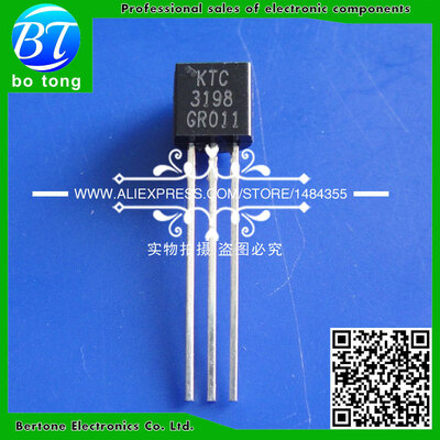 

1000PCS/LOT Transistor C3198 2SC3198 0.15A/50V NPN TO-92
