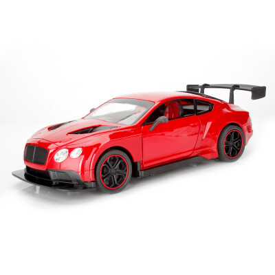 

201 New Rc Car Alloy car Bentley Continental coupe sound and light back to open the door for children and boys puzzle car