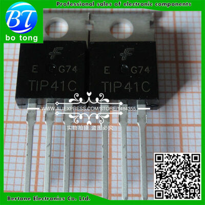 

Free Shipping 10PCS (TIP41C+TIP42C )each 5PCS TO-220 TIP41C TIP42C