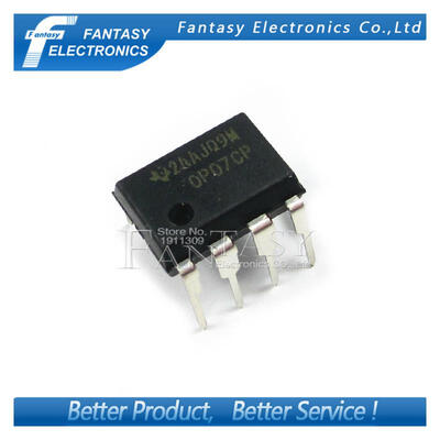 

50PCS OP07CP DIP8 OP07 DIP new and original IC free shipping