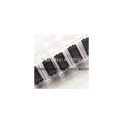 

100PCS SS110 SR1100 SMD Schottky Barrier Rectifier Diode 1A 100V