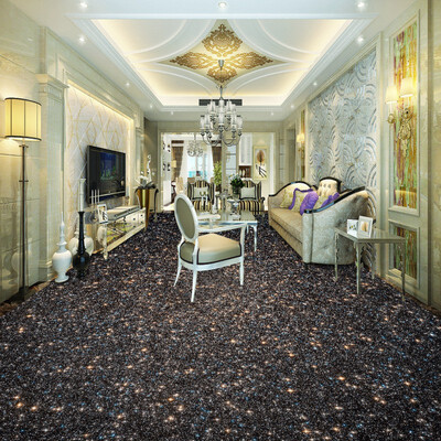 

Free shipping custom Starry living room 3D floor thickened bathroom waterproof non-slip mural wallpaper flooring 250cmx200cm