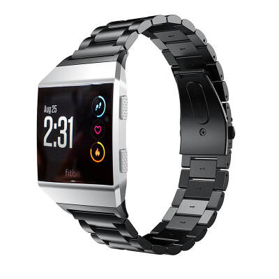 

Stainless Steel Strap, Stainless Steel Replacement Band for Fitbit Ionic Watch