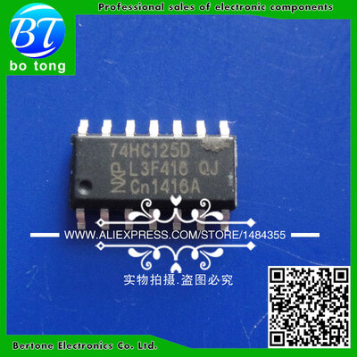 

10PCS 74HC125D SN74HC125D SN74HC125 74HC125 SOP-14