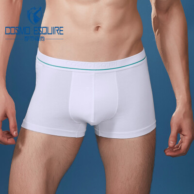 

Urban Beauty 2018 Spring Summer New Simple Mens Boxer Briefs 218307 White