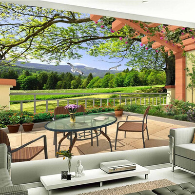 

Custom Mural Wallpaper 3D Space Landscape Wall Painting Bedroom Living Room Sofa TV Backdrop Photo Wallpaper Wall Coverings