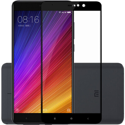 

ESCASE millet 5S Plus tempered film millet 5S Plus full-screen screen printing film full coverage HD explosion-proof anti-fingerprint mobile phone film black