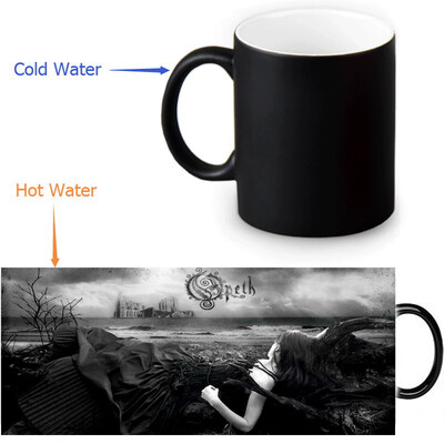 

Opeth Morphing Mug Color Change Tea Cup Magic Milk Coffee Mug
