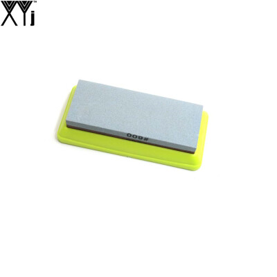 

Double Sides Knife Stone XYJ Brand Best Corundum Whetstone knife Sharpener Stone With Detachable Beauty Base Sharpening System