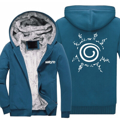 

2018 autumn hot anime sweatshirt men blood youth Uzumaki Naruto Fashion brand clothing hip hop fitness mens hoodies funny