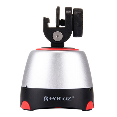 

PULUZ Electronic 360 Degree Rotation Panoramic Head with Remote Controller for Smartphones GoPro DSLR CamerasRed