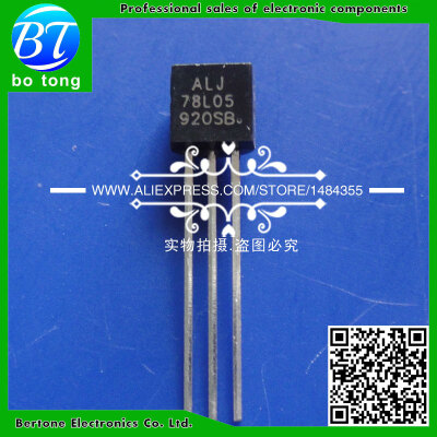 

120pcs 78L05 78L06 78L08 78L09 78L12 78L15 6values each 20pcs TO-92 Transistor package Assorted Kit