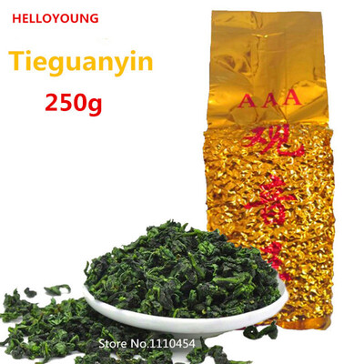 

Promotion Vacuum packages Premium Fragrant Type Traditional Chinese Oolong Tea TiKuanYin Green Tea Anxi TieGuanYin Tea 250g