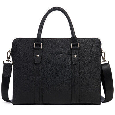 

DANJUE Genuine Leather Business Handbag Male Transverse Classic Briefcase Men Trendy Laptop Bag Leisure Messenger Bag Totes