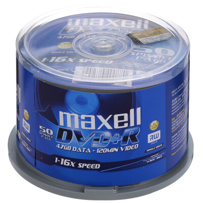 

Maxell (Maxell) DVD + R 16 скорость 4,7 г коммерческого производства дисков этап золота пластина бочка 50