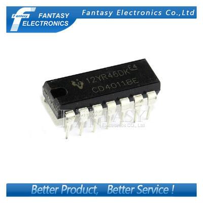 

10PCS CD4011BE DIP14 CD4011 DIP new and original IC free shipping
