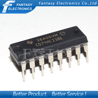 

5PCS CD74HC238E DIP16 CD74HC238 DIP 74HC238 new and original IC free shipping