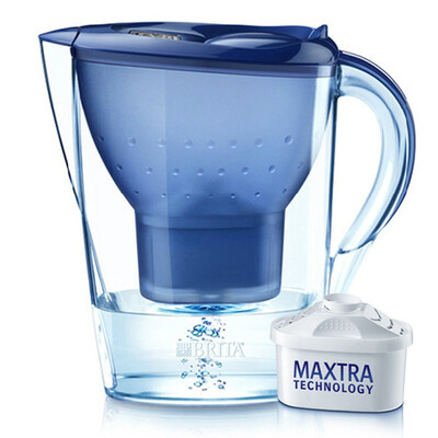 

[Супермаркет] Джингдонг Питт Зандер (BRITA) фильтр чайник Марелла кувшина 7 сердечника голубого 2.4L 1