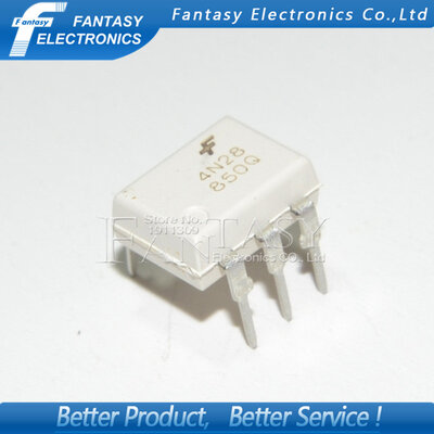 

10PCS 4N28 DIP6 DIP photoelectric coupler new&original free shipping