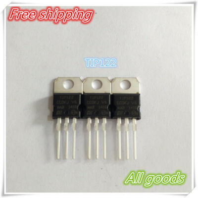 

100PCS TIP122 Transistor Complementary NPN 100V 5A