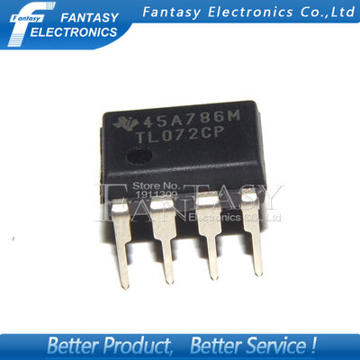 

10PCS TL072CP DIP8 TL072 DIP new&original IC free shipping