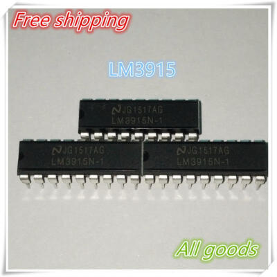 

10PCS LM3915N LM3915N-1 LM3915 DIP18 in stock new and Original IC Free Shipping