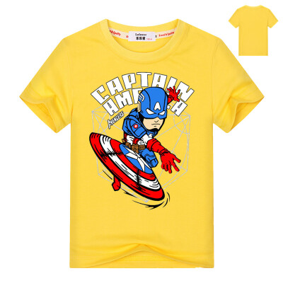 

2018 Fashion Avengers Captain America T Футболка с длинными рукавами Футболки с длинным рукавом Футболки с длинными рукавами Super