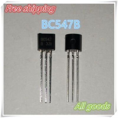 

200PCS BC547B BC547 100MA 45V TO-92 transistor