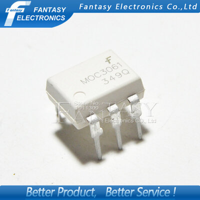 

20PCS MOC3061 DIP6 DIP SMD new&original IC free shipping