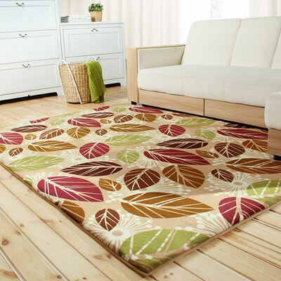 

[Супермаркет] Джингдонг Рич проживания (FOOJO) коралловый бархат гостиной журнальный столик спальня ковер 120 * 160см Красочные Pinnata