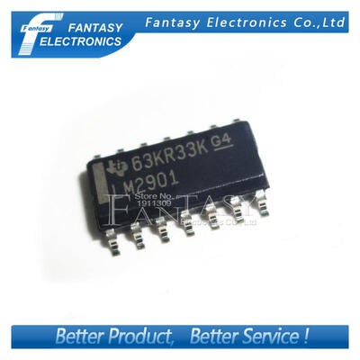 

100PCS LM2901DR SOP14 LM2901 SOP SMD new and original IC free shipping