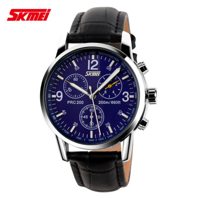 

Luxe merk horloge skmei horloges mens quartz digitale mannen vol PU Staal Horloges Klok Casual Horloge Montre Homme Erkek Saat
