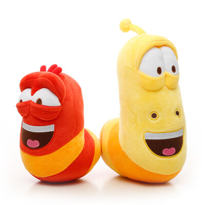 

2pcs/lot Fun Insect Slug Creative Larva Plush Toys Cute Stuffed Worm Dolls for Children Birthday Giftpillow birthday