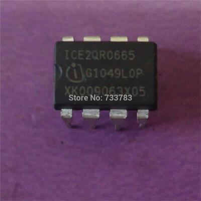 

10pcslot ICE2QR0665 Off-Line SMPS Quasi-Resonant PWM Controller with integrated 650V Startup CellDepletion CoolMOS In DIP-8