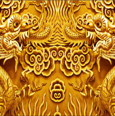 

Custom 3d mural large stereo 3D non-woven wallpaper mural bedroom TV background Dragon wallpaper