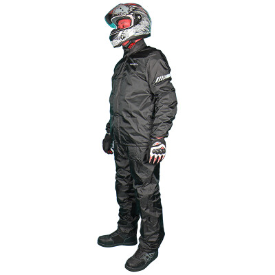 

MOTOBOY motorcycle riding raincoat rain pants thin section outdoor split men&women raincoat rain pants set rain gear JP02 black