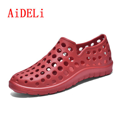 

AiDELi Men fashion flip flop light sandals beach shoes