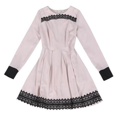 

Lovaru ™New 2015 fashion new fashion women elegant dress full sleeve o-neck dress women sexy patry dress