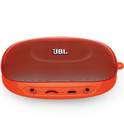 

JBL SD-18 BLU Mini Portable Wireless Bluetooth Card Speaker Compatible Apple Samsung Mobile Computer Small Audio MP3 Player Screen Display FM Radio Blue