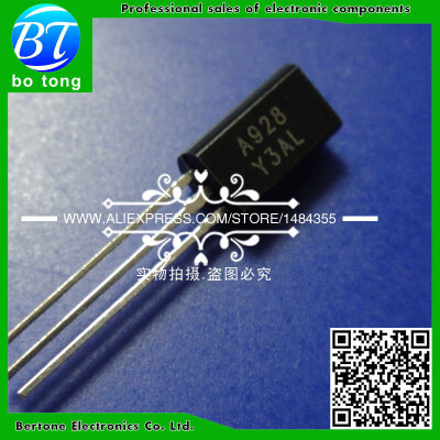 

50pcs Free Shipping 2SA928 A928A A928 NPN Transistor Diodes Transistor TO-92L