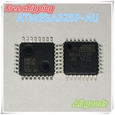 

10pcs ATMEGA328 MEGA328 AVR ATmega328P-AU TQFP Microcontrollers ICs&Free Shipping