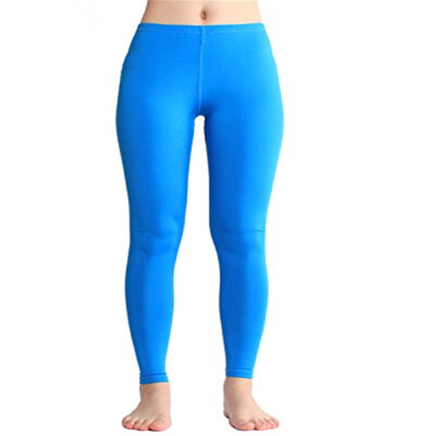 

2018 New 14 Colour Fashion Adult women Sexy Slim Tight Lycra Spandex Zentai pleated Middle-Waisted Skinny Pants Pure Color